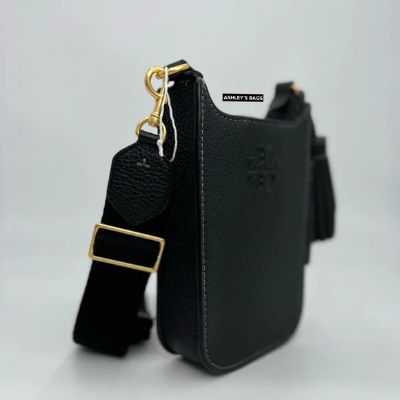 Tory Burch Thea Cellphone Crossbody In Black - Picture 4 of 10